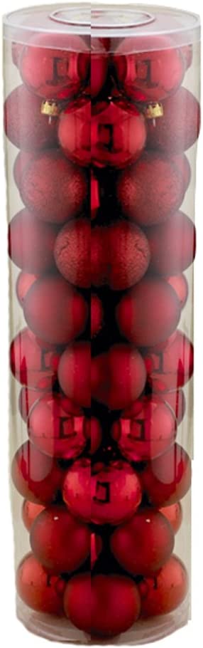 Shatterproof 50-Piece Ball Ornament Set, 60mm