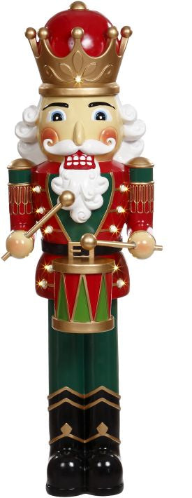 Drummer Nutcracker W/LTS 37.5''