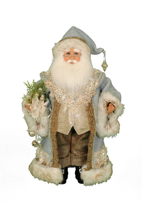 Tiffany Blue Santa