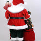Lighted Mr. Claus Bakery Santa