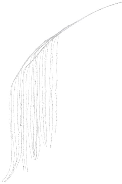 Frosted Hanging Spray 33", Set of 6
