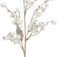 Pearl Glittered Spray - 24 Inches, Set of 12