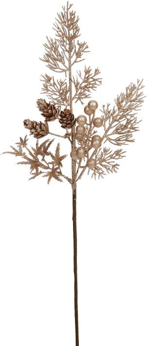 Floral Berry Spray 21.5'' (Set of 12)