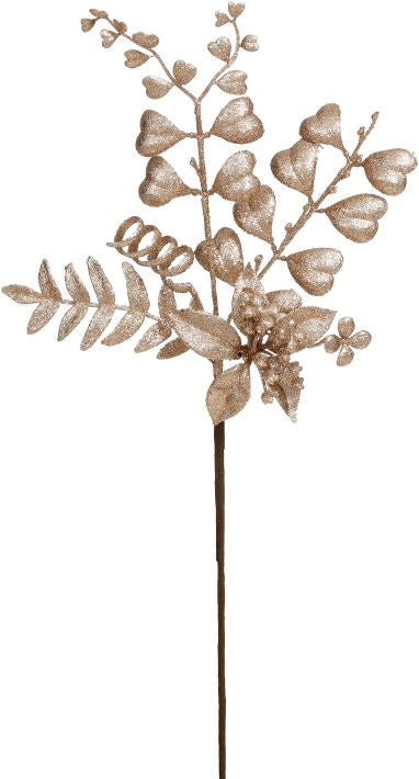 Curly Floral Spray 21.5'' (Set of 12)