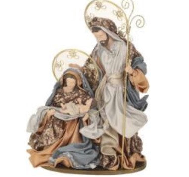 Sequined Holy Family 16''