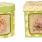 Rabbit/Checkered Boxes 5-6'' Set of 4