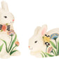 Flowered Rabbit Set 5.5-10.5''