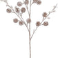 Pearl Flower Hanging Spray - 24 Inches, set of 12
