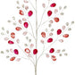 Ruby Teardrop Spray - 32 Inches, set of 12