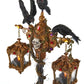 Gone Batty Lantern With Crow