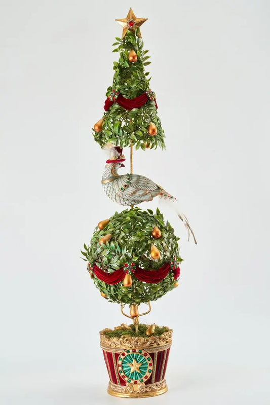 Partridge in a Pear Tree Topiary