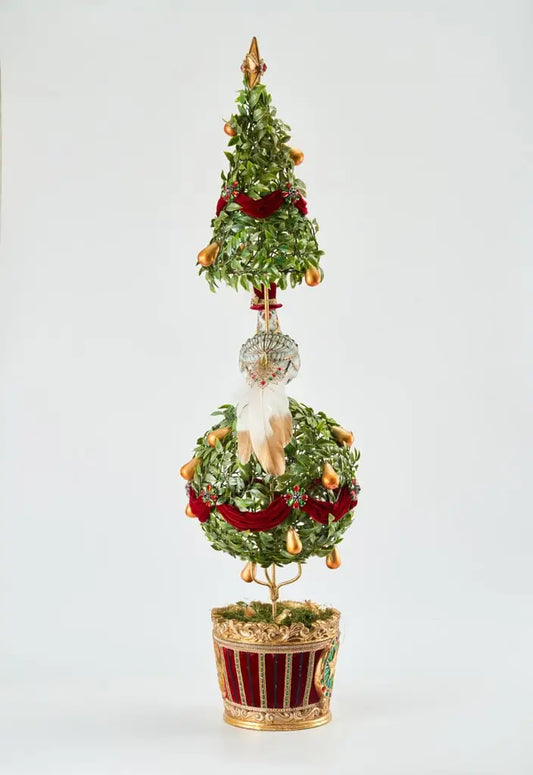 Partridge in a Pear Tree Topiary