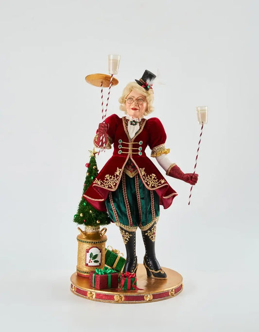 Twelve Days Mrs. Claus Maid A Milking