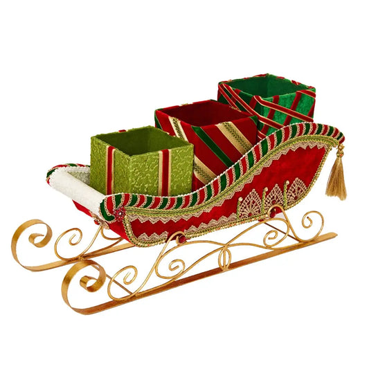 All The Trimmings Sled Serving Piece