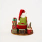 Santa Wrapping Presents Scene