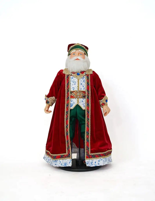 Chinoiserie Santa Doll 24-Inch