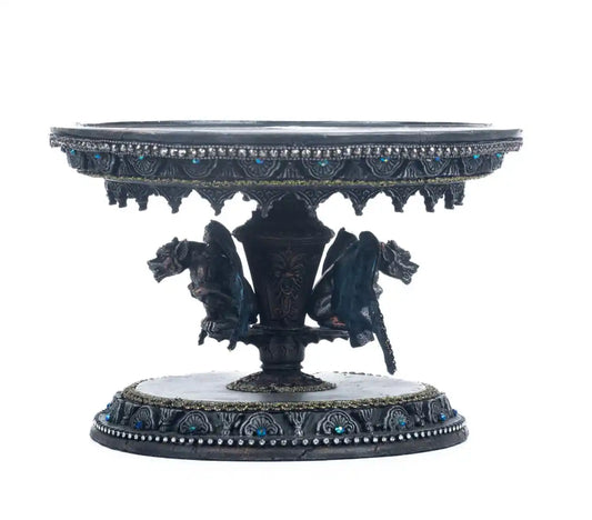 Seers and Takers Skull Cake Plate
