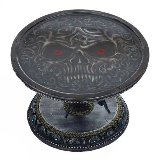 Seers and Takers Skull Cake Plate