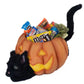 Halloween Hollow Cat in the Candy Bowl