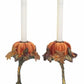 Pumpkin Candle Holder Set of 2