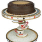 Topsy Turvy Teacup Cake Plate (Alice)