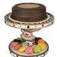 Topsy Turvy Teacup Cake Plate (Alice)