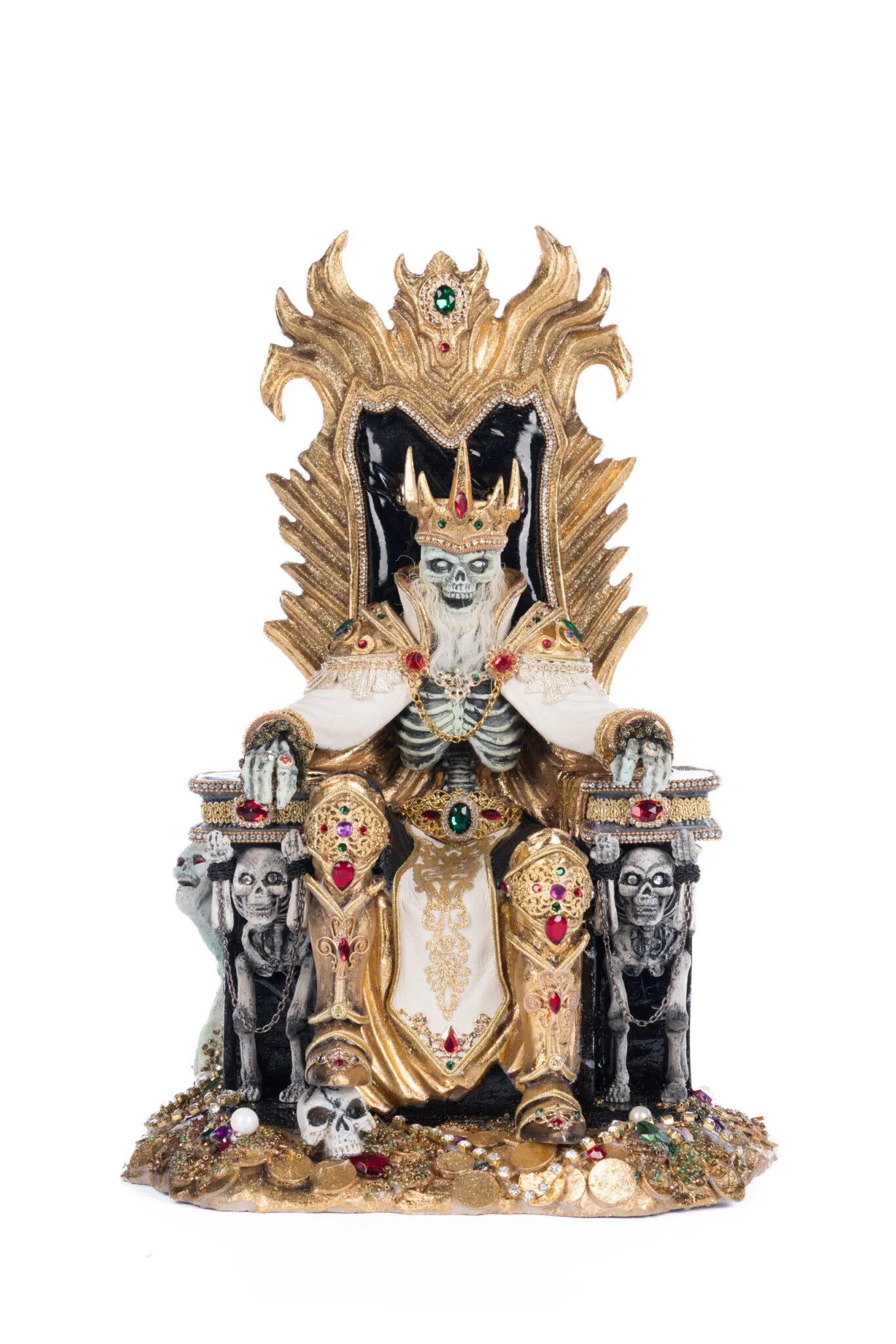 Captain Skully Swashbuckler Pirate King In Chair, by Katherine's