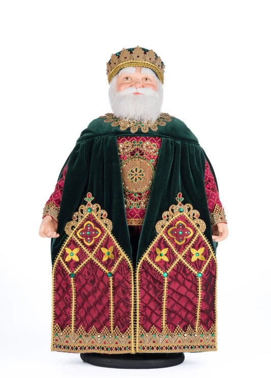 Father Christmas Castle Doll 24-Inch