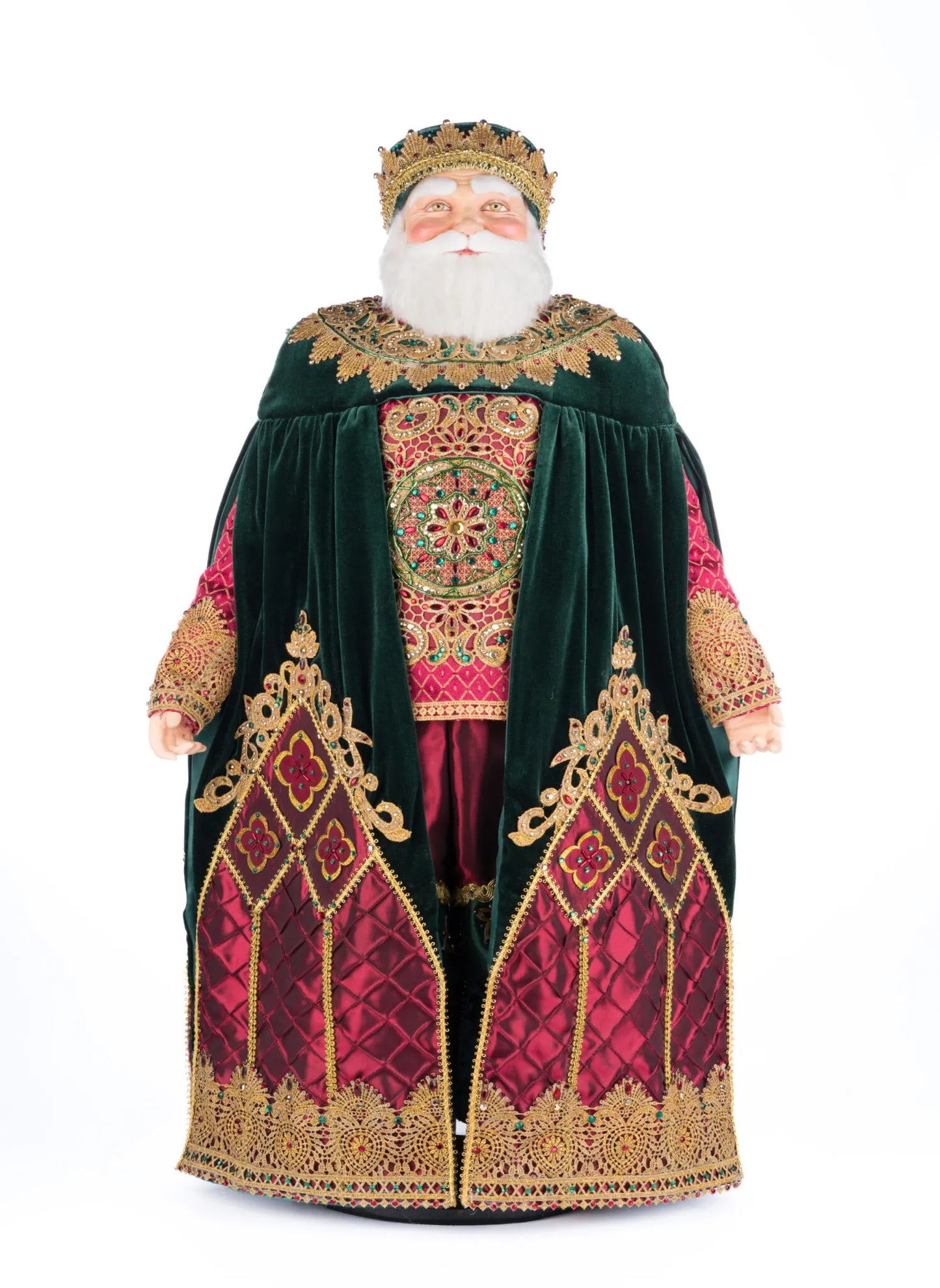 Father Christmas Castle Doll 32-Inch
