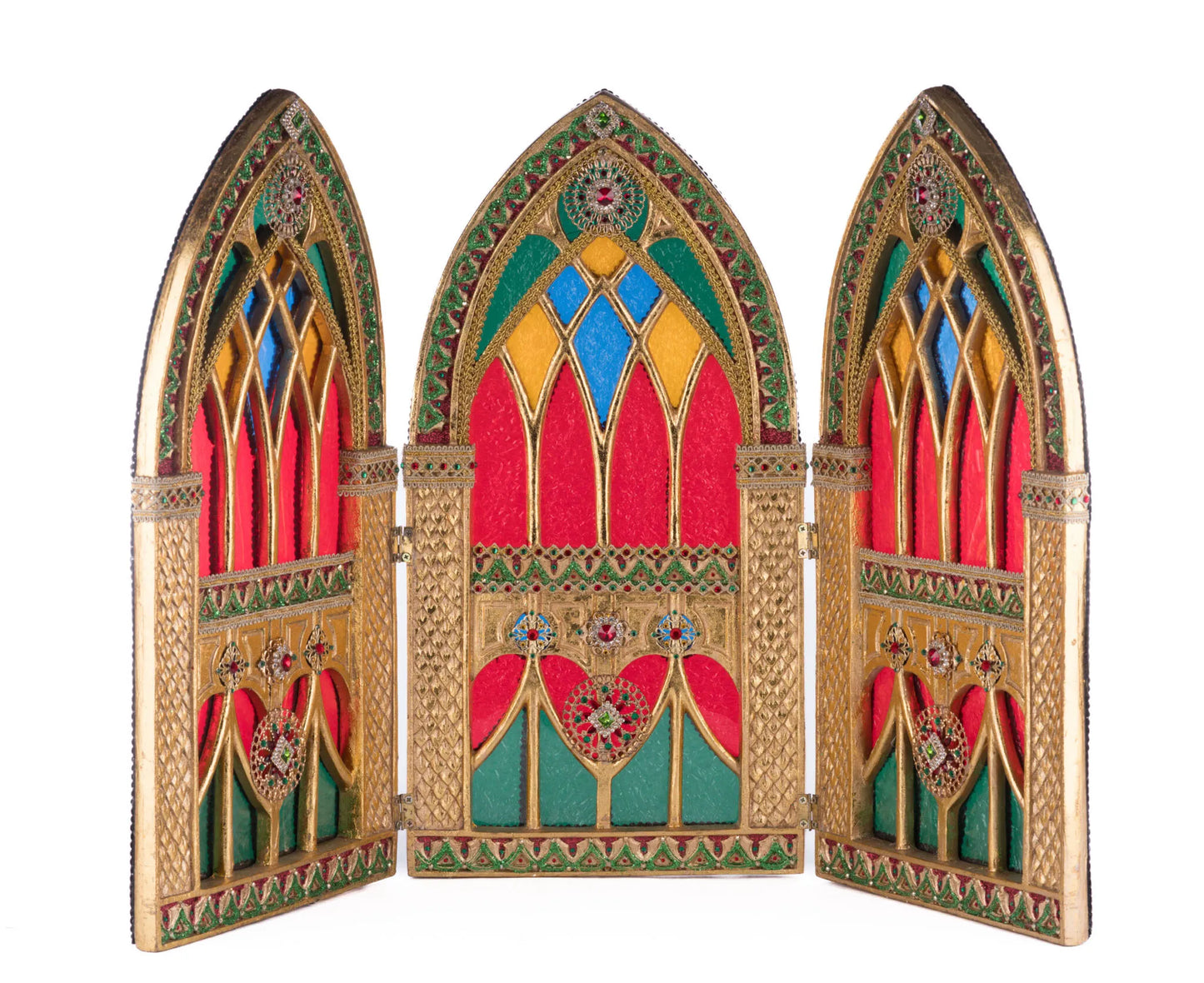 Christmas Castle Triptych