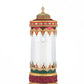 Christmas Castle Hurricane Candle Holder Tabletop