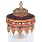 Christmas Castle Hurricane Candle Holder Tabletop