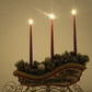 North Country Christmas Sleigh Candle Holder