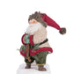 North Country Santa Pulling Sleigh Candle Holder