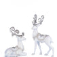 Crystal Christmas Deer Assortment of 2