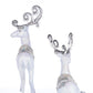 Crystal Christmas Deer Assortment of 2