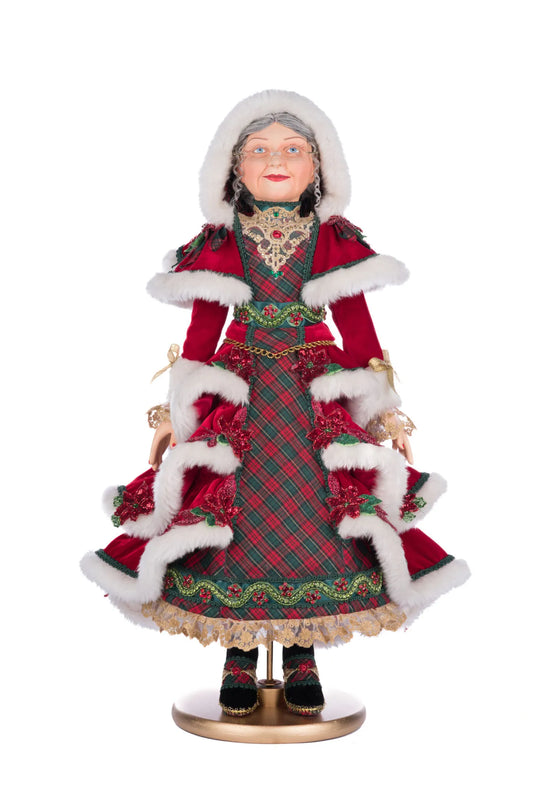 Merry Magic Mrs. Claus Doll 24-Inch