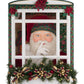Holiday Magic Santa In Window