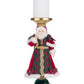 Holiday Magic Santa Candlestick
