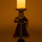 Holiday Magic Santa Candlestick