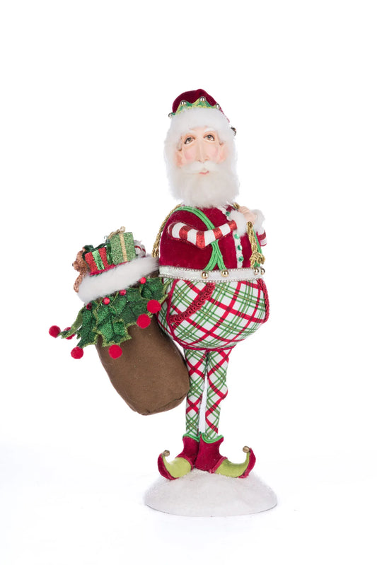 Silly Santa With Bag