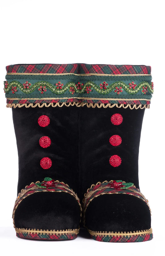 Holiday Magic Tabletop Boots - Black
