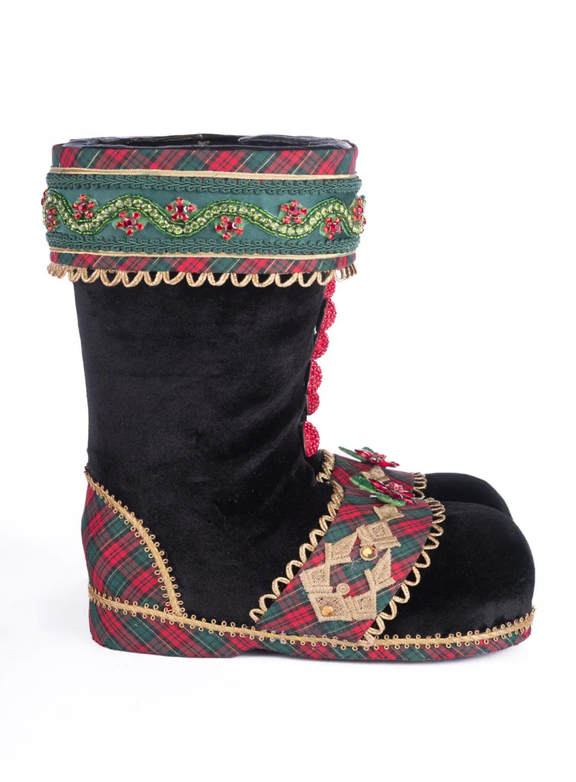 Holiday Magic Tabletop Boots - Black