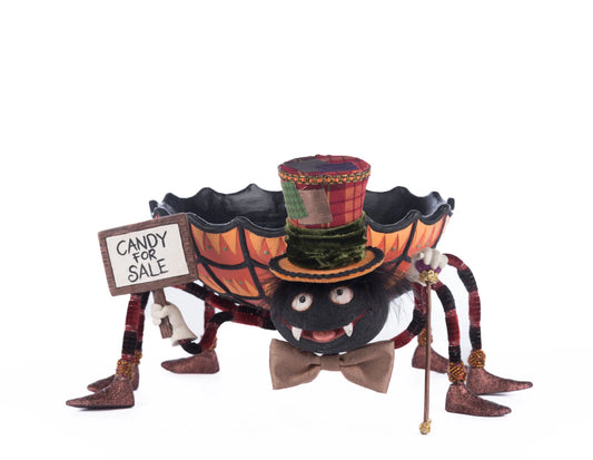 Broomstick Acres Spider Candy Dish