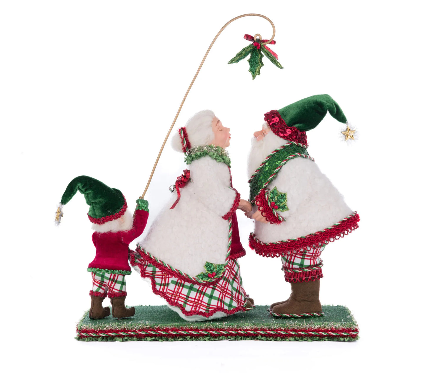 Holly Woods Mr. And Mrs. Claus Under The Mistletoe