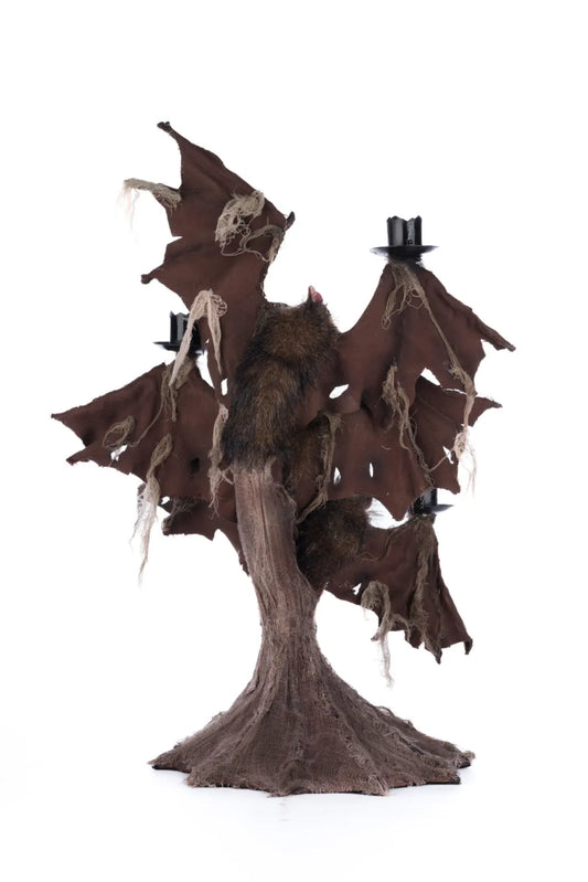 Jacks And Cats Bat Candelabra