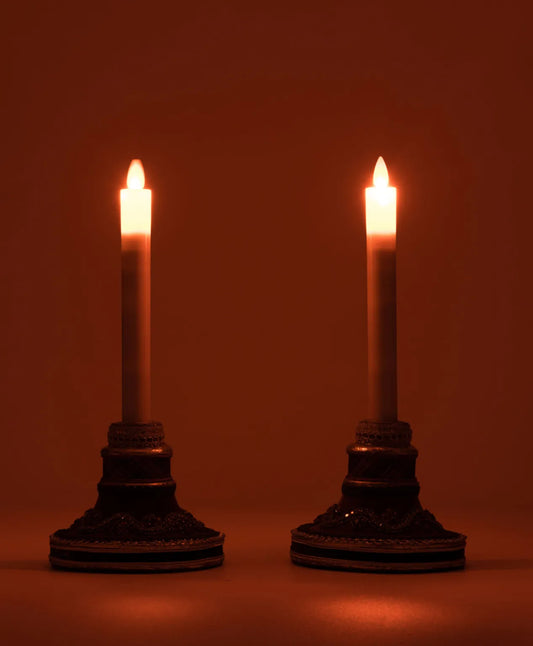 Holiday Magic Candle Sticks Set Of 2