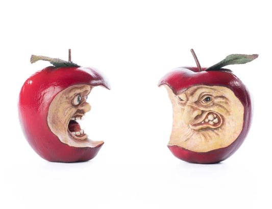 Toxic Terry and Noxious Nelson Apples Assortment of 2