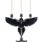 Macabre Crow Candelabra