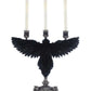 Macabre Crow Candelabra